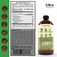 wholesome rescue Nutrition Fact