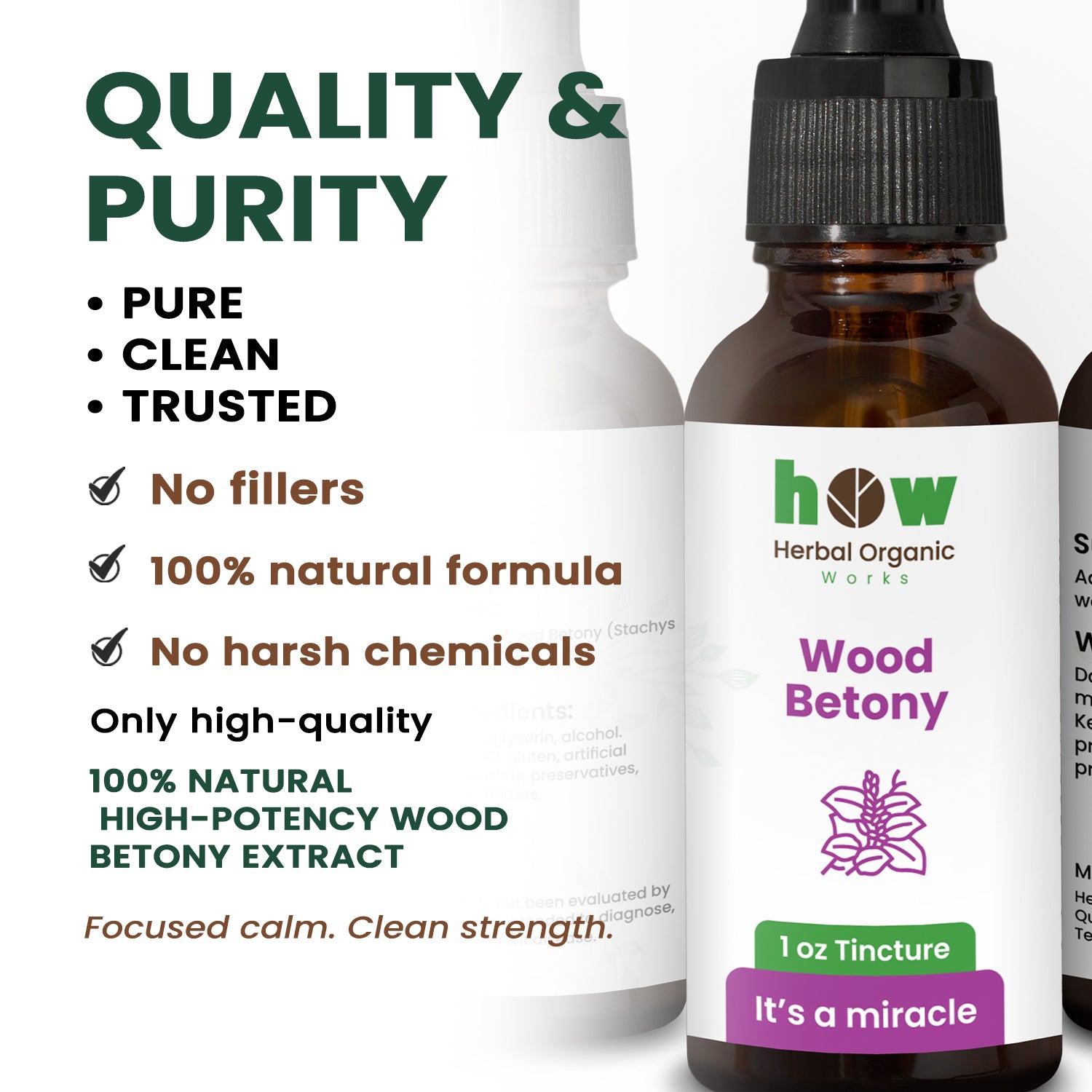 Wood Betony Extract quality