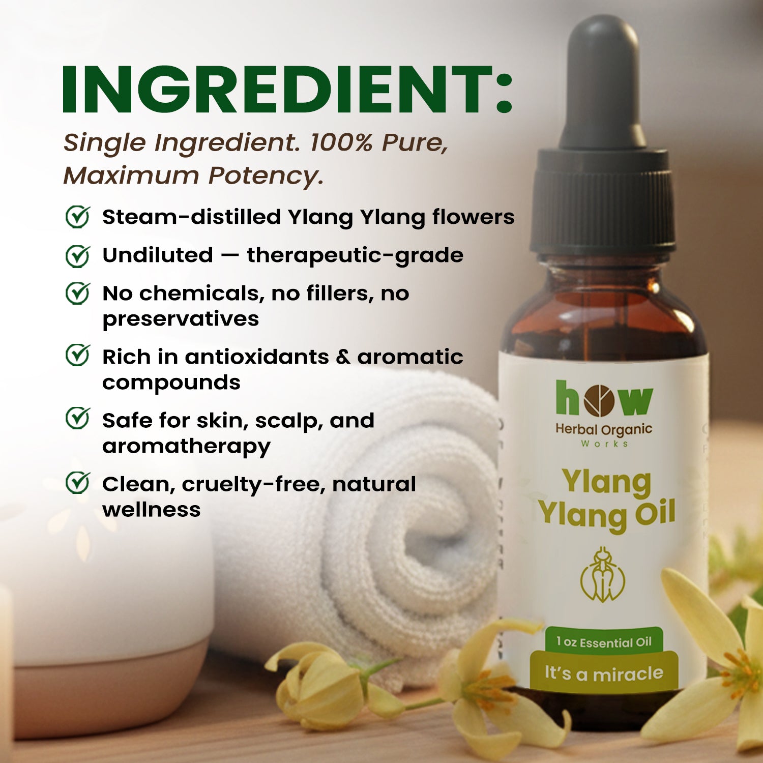 ylang ylang oil ingredients