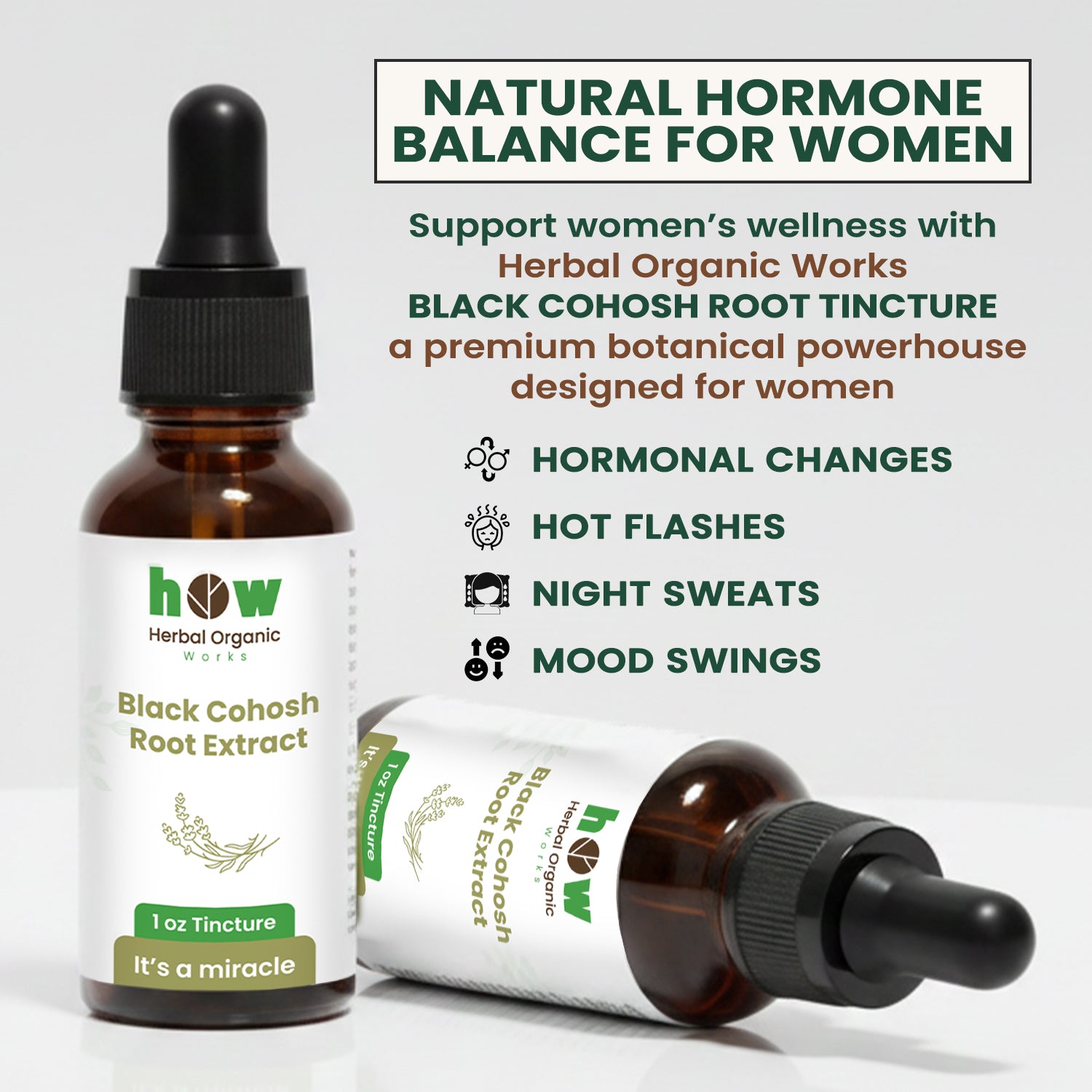 black cohosh extract hormone balance