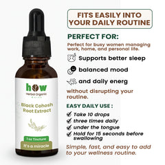 Black cohosh extract works