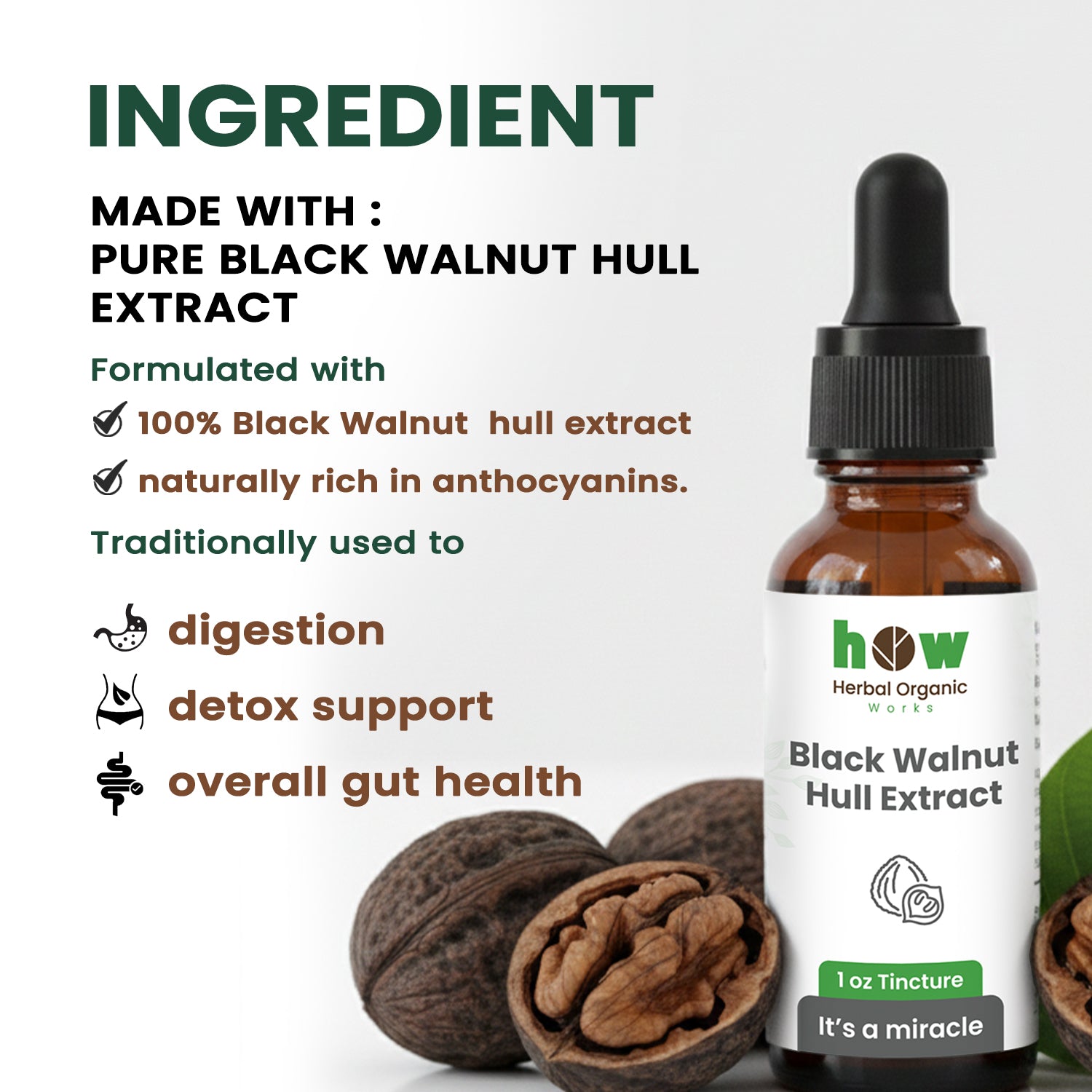 black walnut extract ingredients
