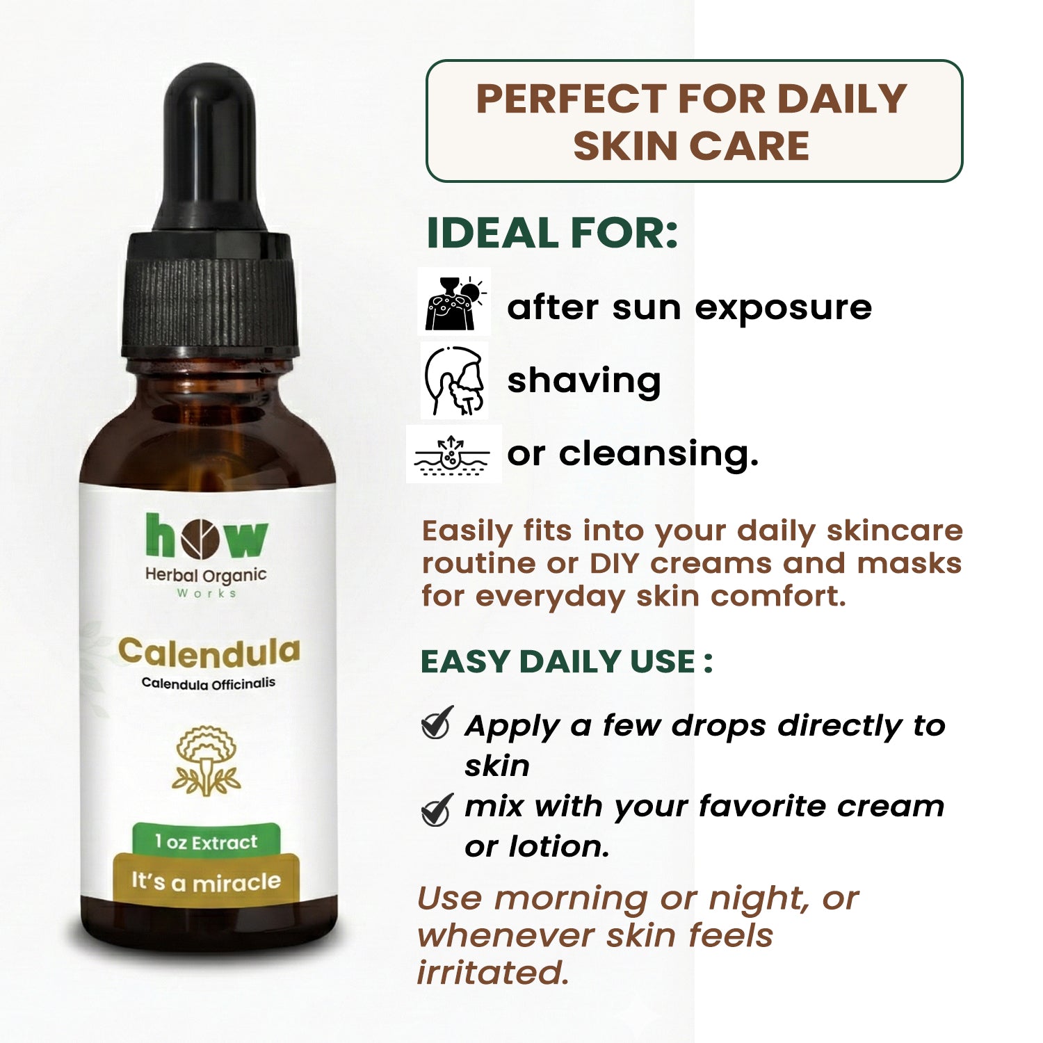 calendula extract uses