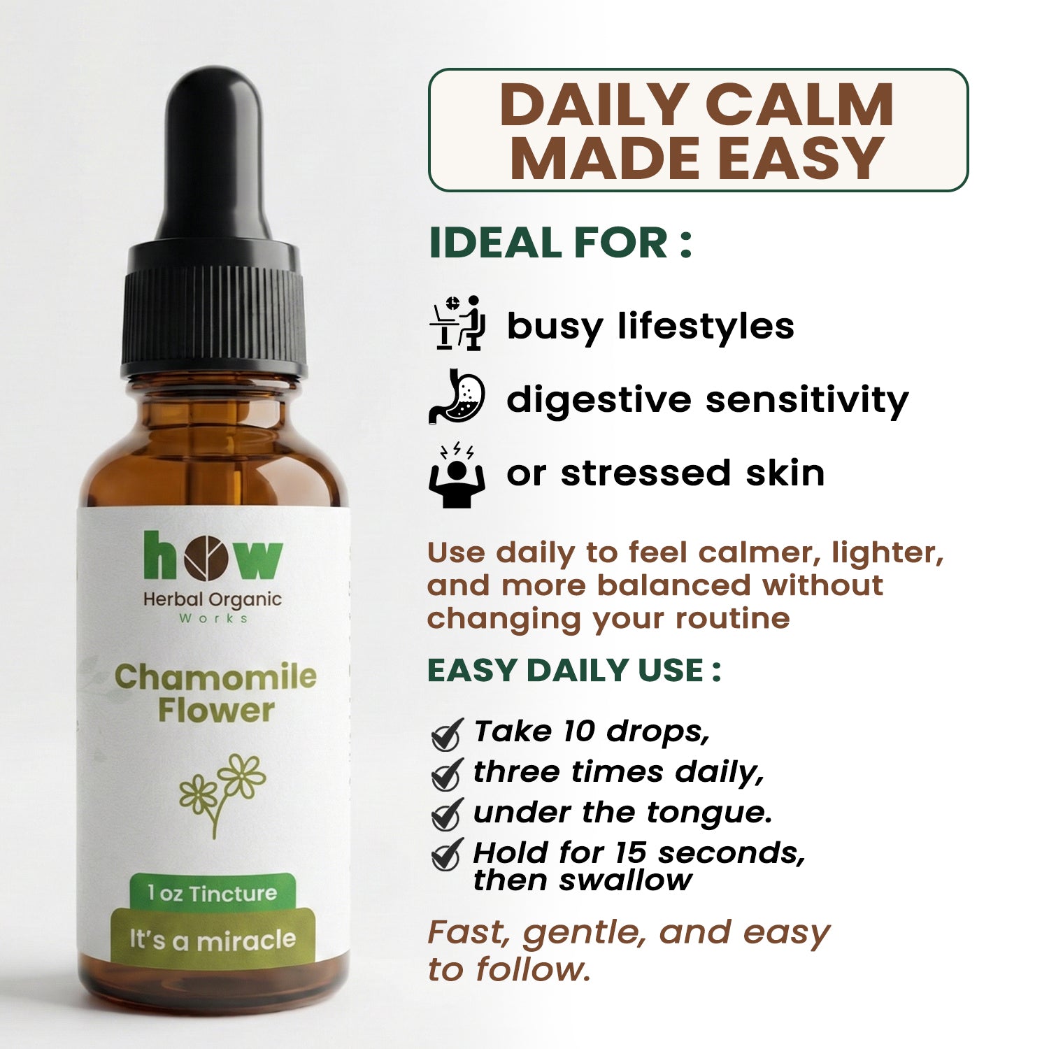 chamomile extract uses