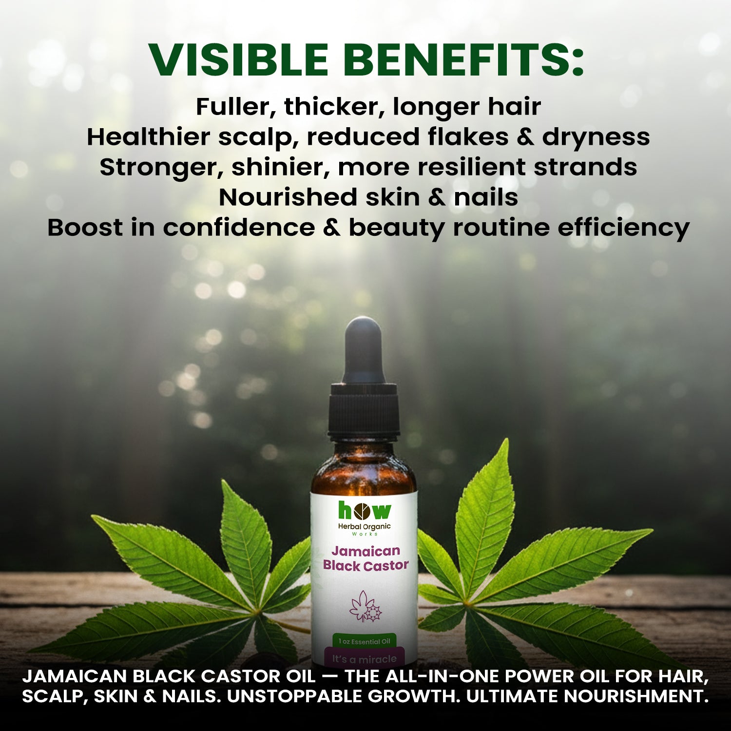 jamaican black castor oil benefits