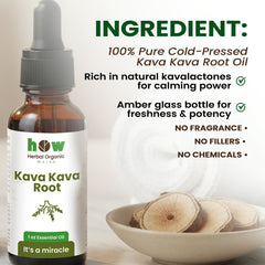 Kava Kava root oil ingredients
