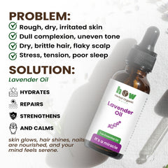 lavender oil problem solution