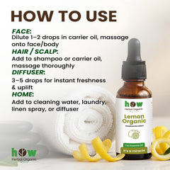 lemon organic oil use