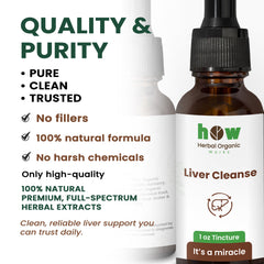Liver cleanse tincture quality