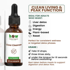Liver cleanse tincture uses