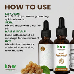 Myrrh oil uses