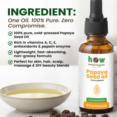 papaya seed oil ingredients