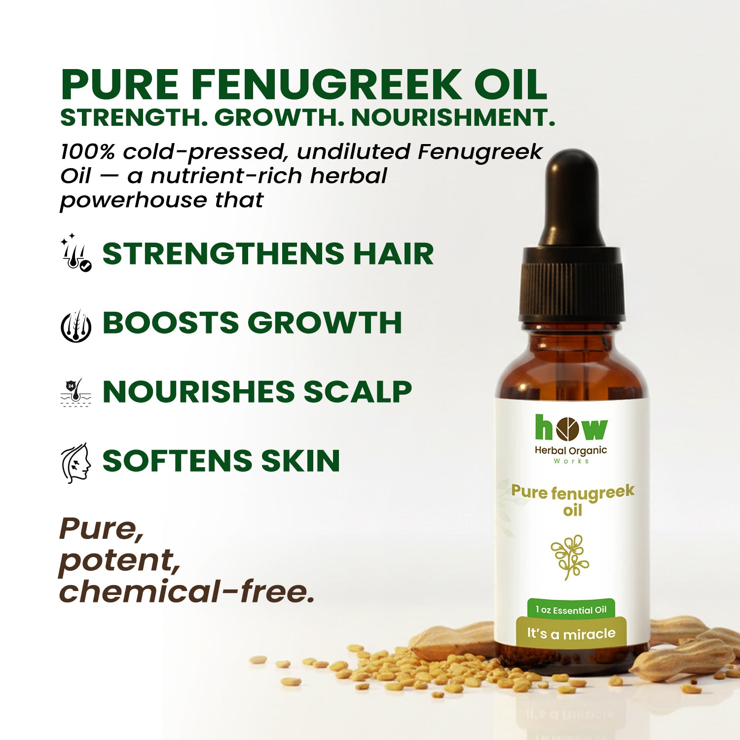 pure fenugreek oil
