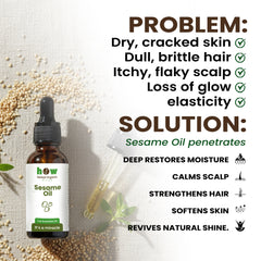 sesame oil problem solution