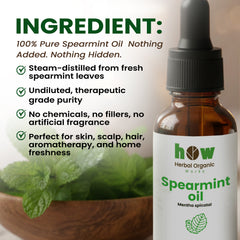 Spearmint Essential Oil – 30ml Premium Aromatherapy Oil