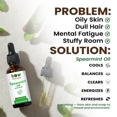 Spearmint Essential Oil – 30ml Premium Aromatherapy Oil