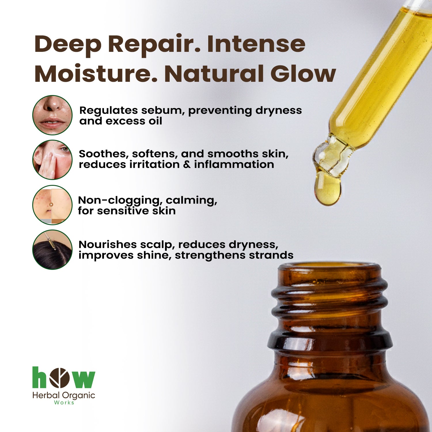 white jojoba oil works