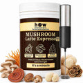 Mushroom Latte Espresso | Functional Mushroom Coffee with Shilajit & Curcumin