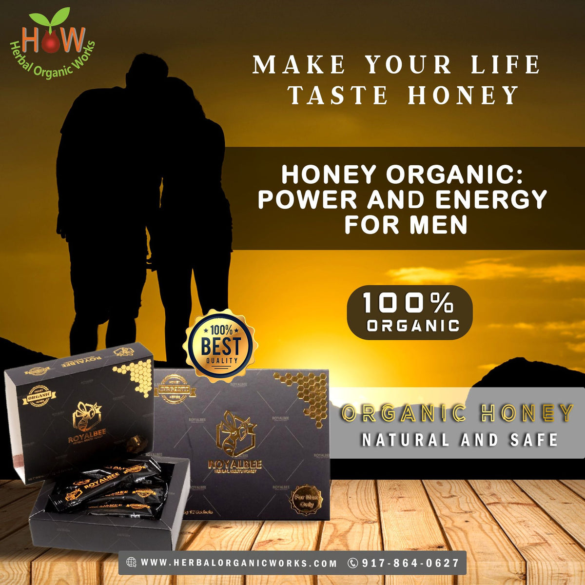 ROYAL BEE Honey Box of 12 Packets