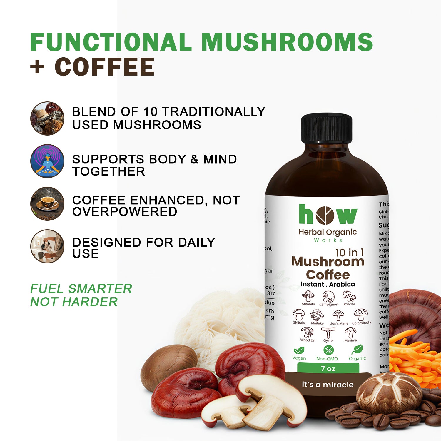 Mushroom Coffee functional