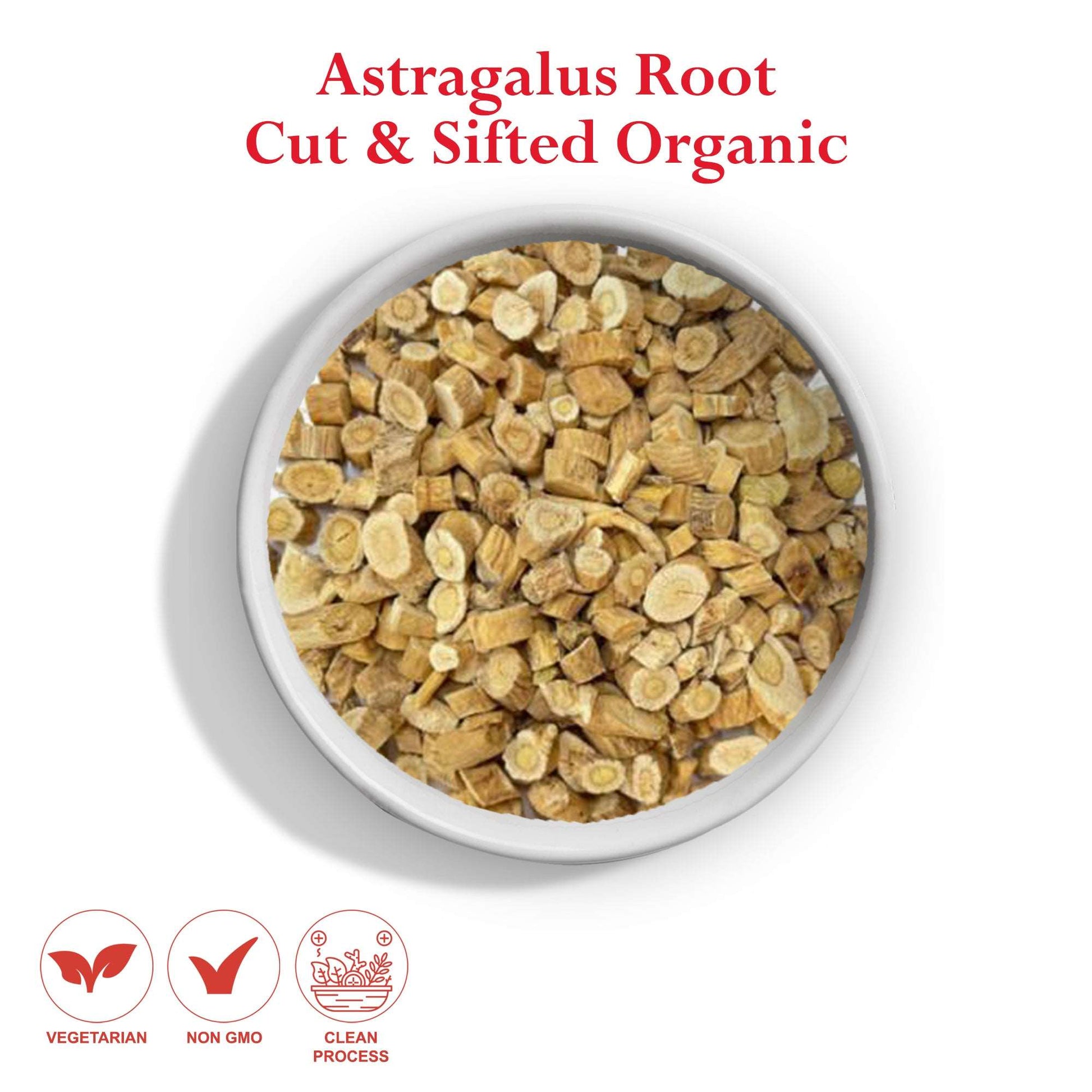 Astragalus Root Cut & Sifted Organic