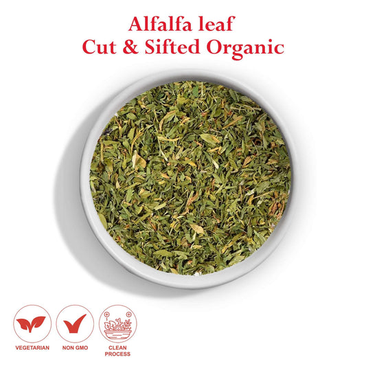 Alfalfa Leaf Cut & Sifted Organic