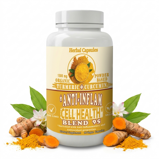Powerful Anti Inflammatory Capsules for Fast Relief & Cell Health Support