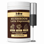 Mushroom Latte Espresso | Functional Mushroom Coffee with Shilajit & Curcumin
