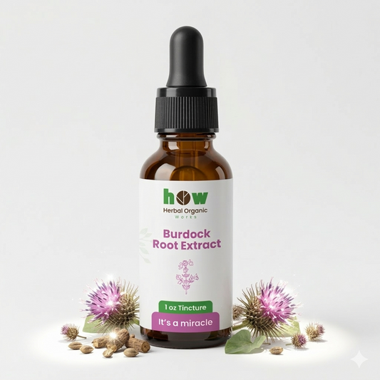 Burdock Root Extract – 100% Pure Herbal Tincture 30ml
