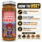 Honey Pack for Men | 3X T-Booster Herbal Honey