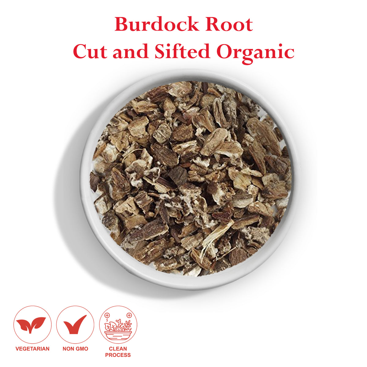 Burdock Root Cut & Sifted Organic