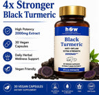 4x stronger Black Turmeric Capsules
