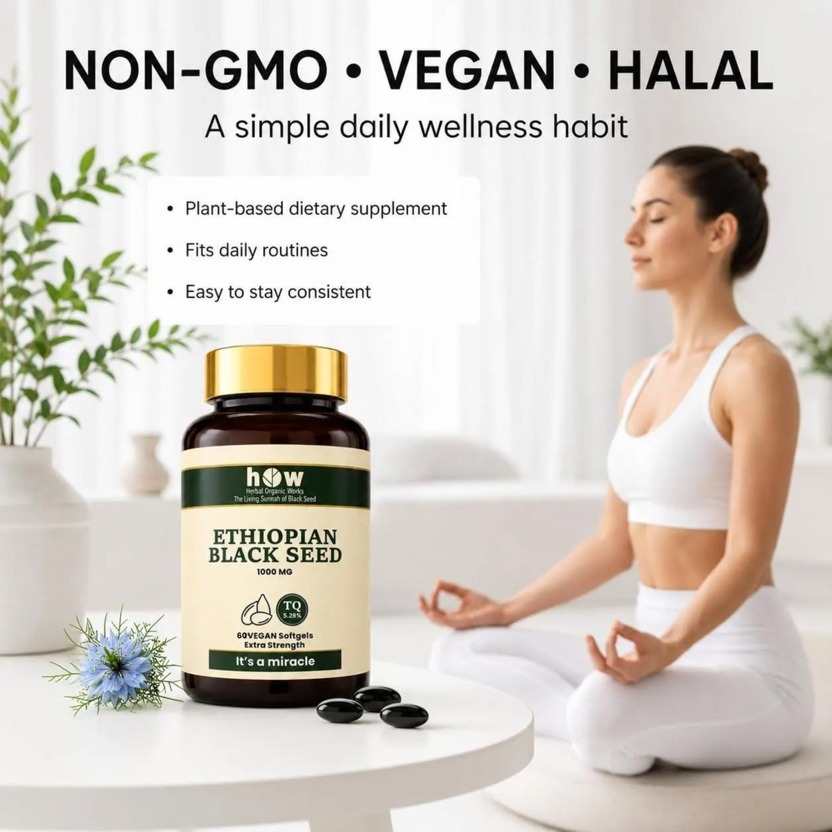 Ethiopian Black Seed Softgels