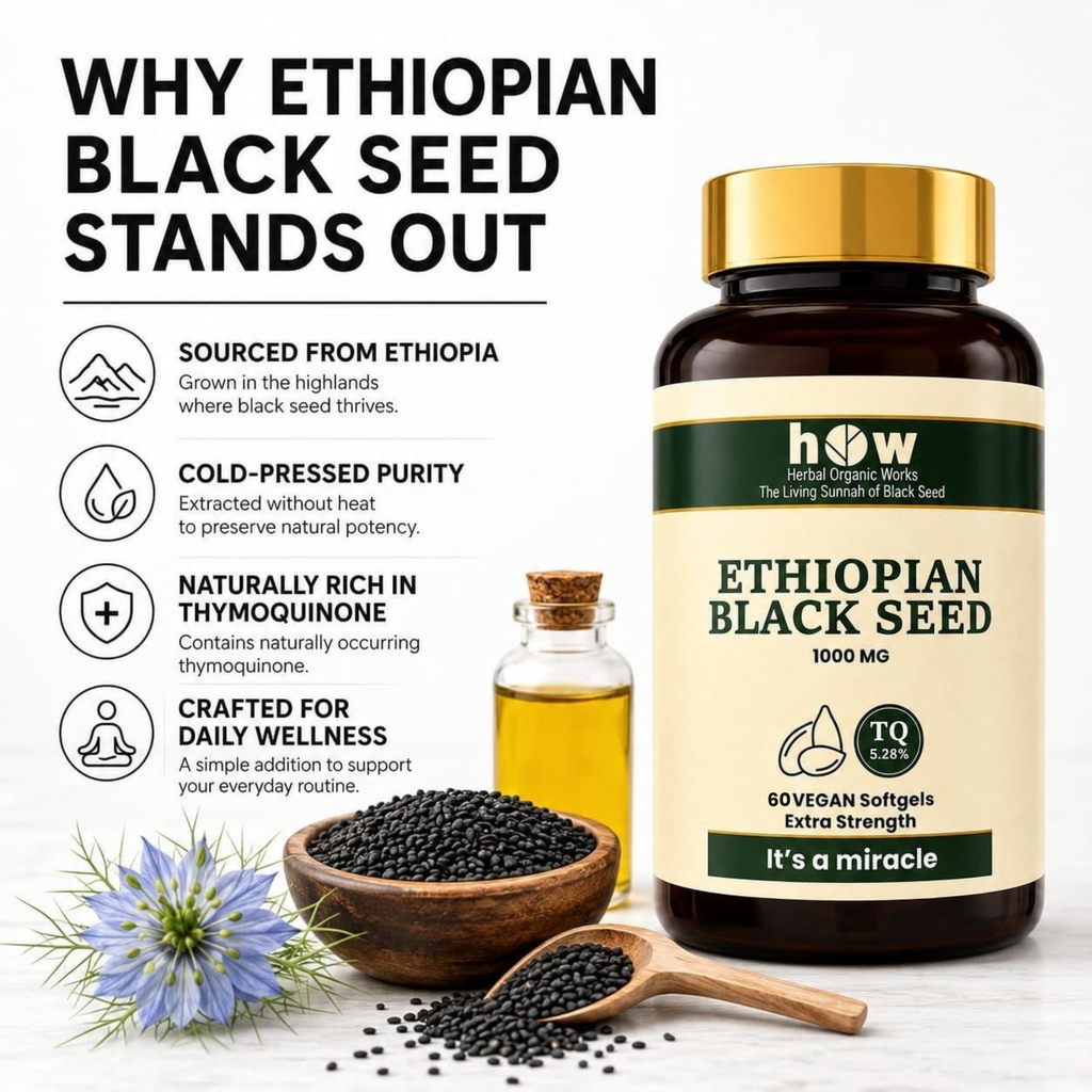 Ethiopian Black Seed Softgels