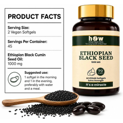 Ethiopian Black Seed Softgel