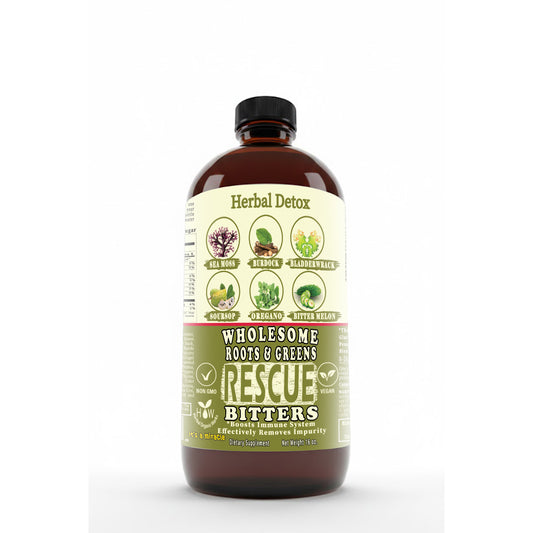 Wholesome Rescue Bitter - Deep Body Cleansing | 8 Days Supply