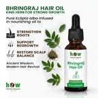 Bhringraj Hair Oil – 100% Pure for Hair Growth & Scalp