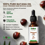 Batana Oil – 100% Pure Hair Growth & Repair Oil | 1 oz