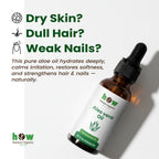 Aloe Vera Oil – 100% Pure Skin & Hair Care | 1 oz