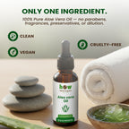 Aloe Vera Oil – 100% Pure Skin & Hair Care | 1 oz