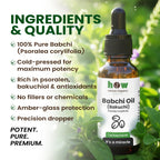 Babchi Oil – Pure Herbal Cold-Pressed for Hair & Skin | 1 oz