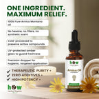 Arnica Carrier Oil – Pure Natural Oil for Skin & Muscle Relief