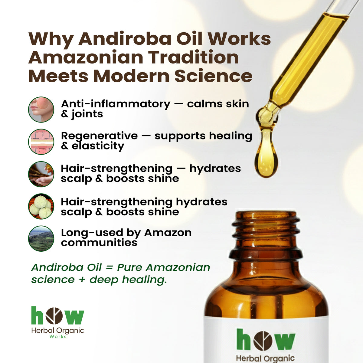 Crab Oil – Pure Andiroba Oil for Massage & Skin Care