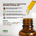 Cassia Oil – 100% Pure Essential Oil for Aromatherapy | 1 oz