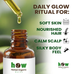 Avocado Oil – Herbal Organic Works 100% Pure Cold-Pressed Oil for Hair & Skin | Non-Greasy & Hexane-Free