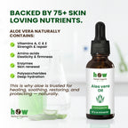 Aloe Vera Oil – 100% Pure Skin & Hair Care | 1 oz