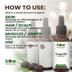 Crab Oil – Pure Andiroba Oil for Massage & Skin Care