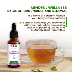 Burdock Root Extract – 100% Pure Herbal Tincture 30ml