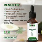Avocado Oil – 100% Pure Cold-Pressed for Hair & Skin