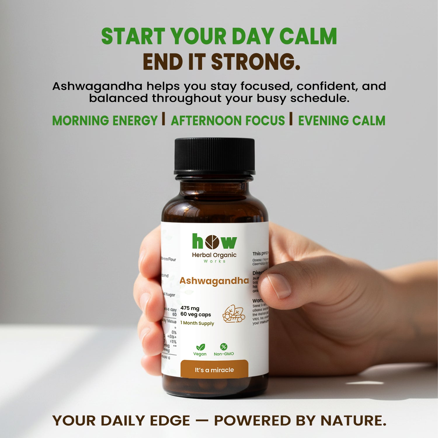 organic ashwagandha capsules​
